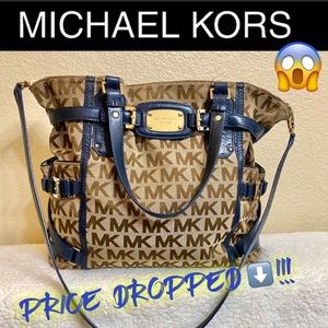 ⚡️85%OFF!⚡️Michael Kors Gansevoort Jacquard Tote
